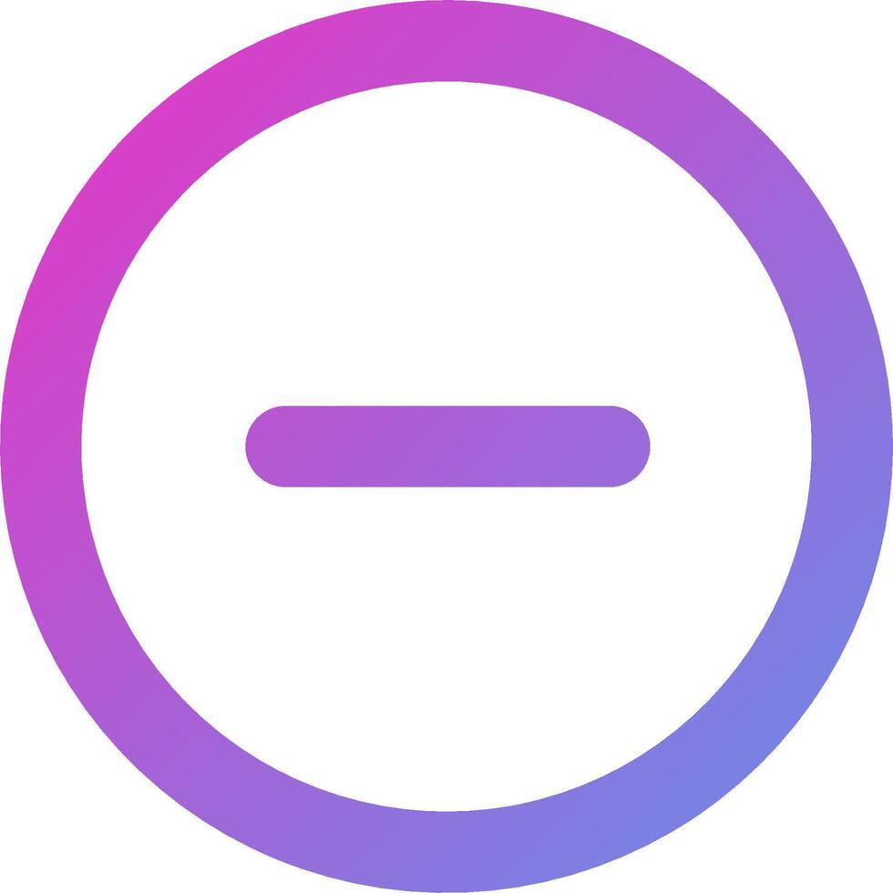 A purple and pink circle with an arrow in it vector