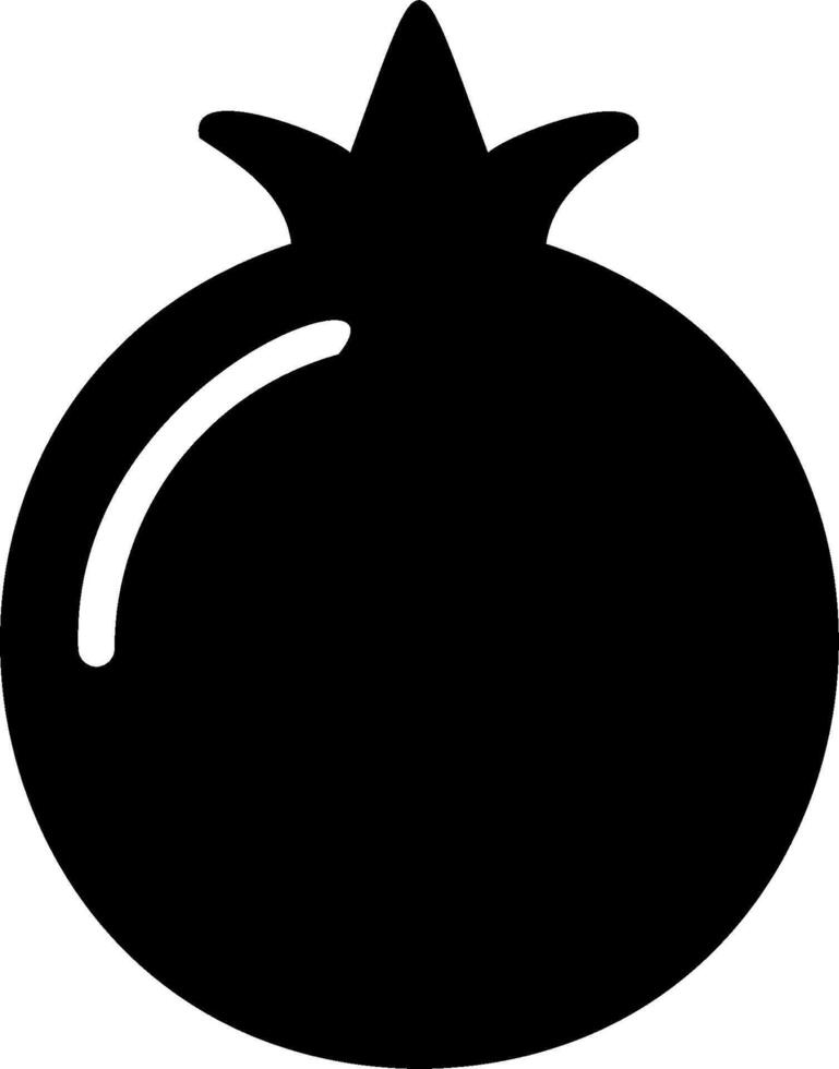 Pomegranate icon illustration vector