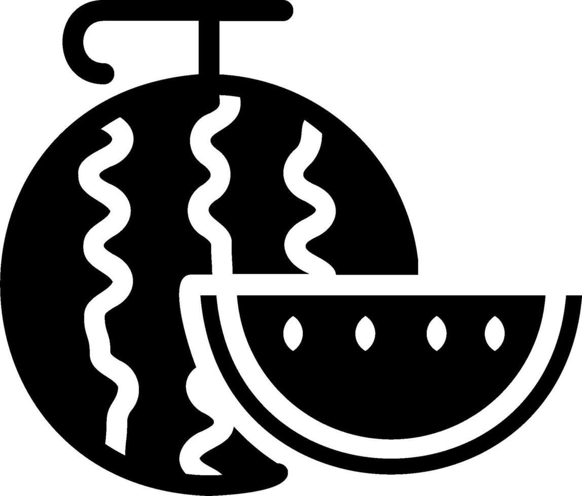 Watermelon icon illustration vector