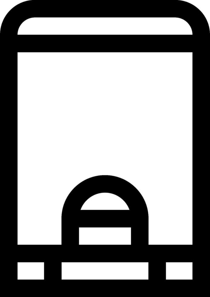 Basketball hoop icon vector