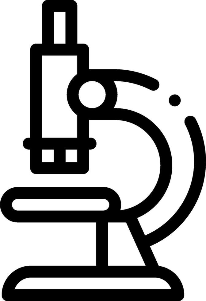 Microscope icon illustration vector