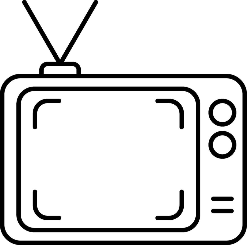 Tv illustration design vector