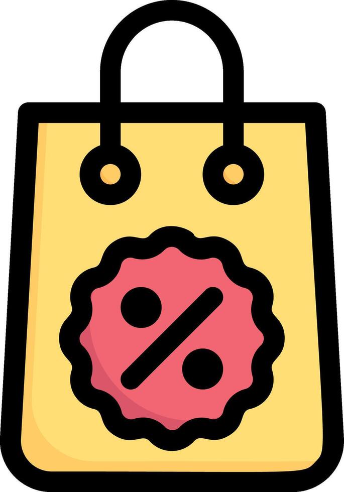 Shopping bag icon illustration design vector