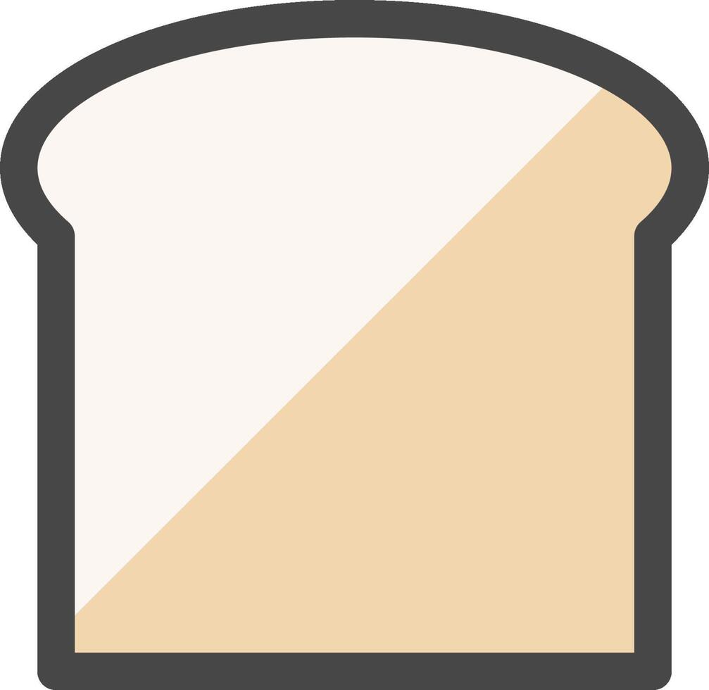 Bread icon illustration vector
