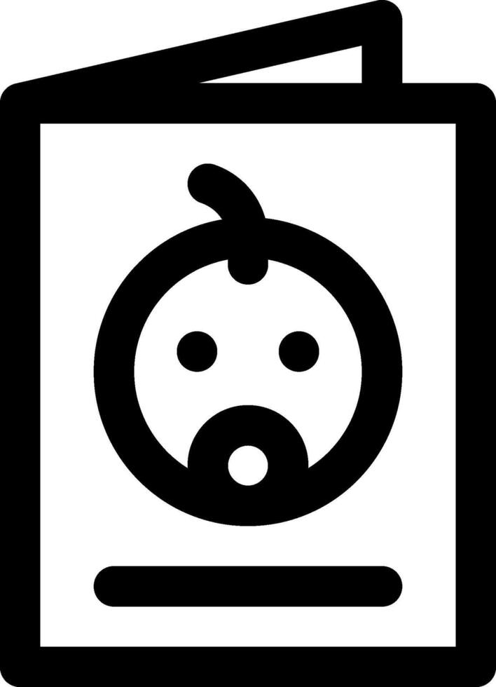 Baby icon illustration vector