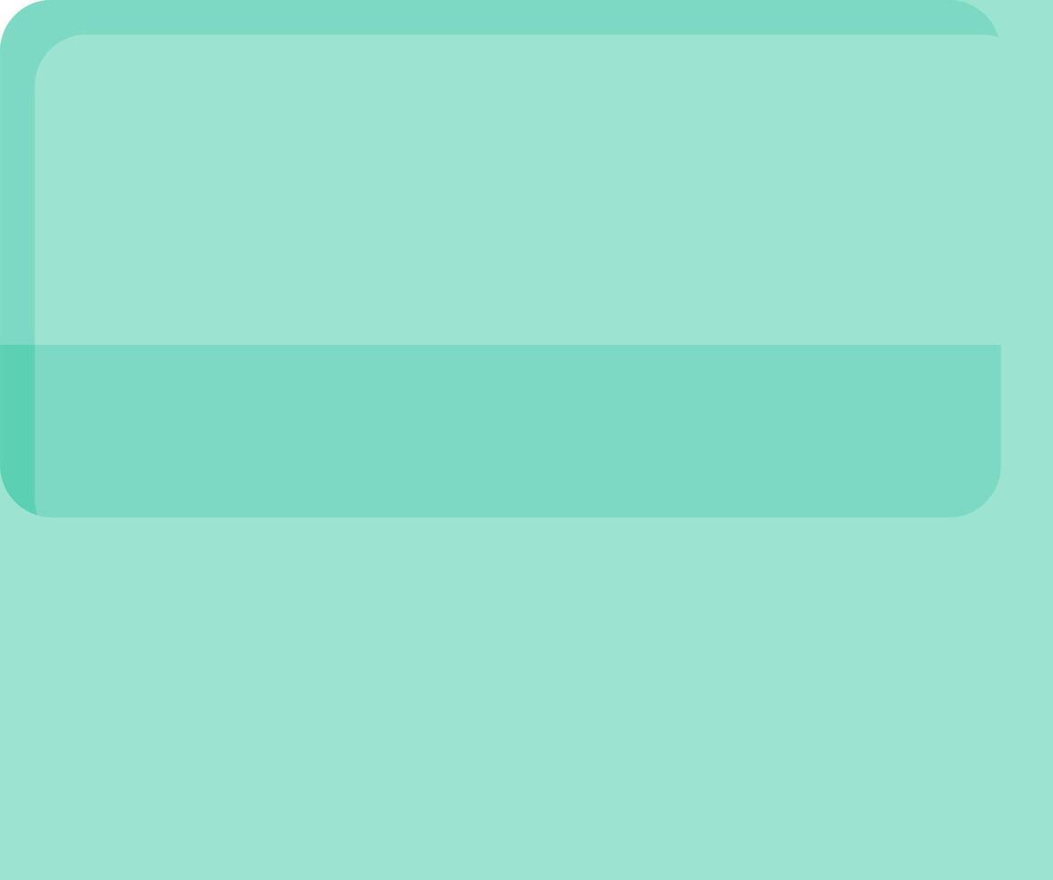 A green square with a white border vector