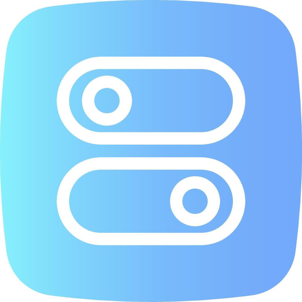 The icon for the app is blue and white vector