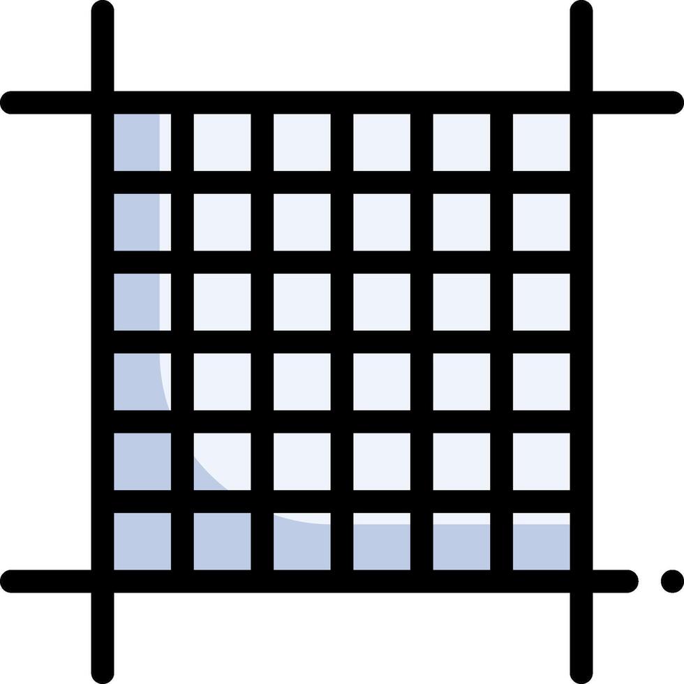 A square with a grid of squares on it vector
