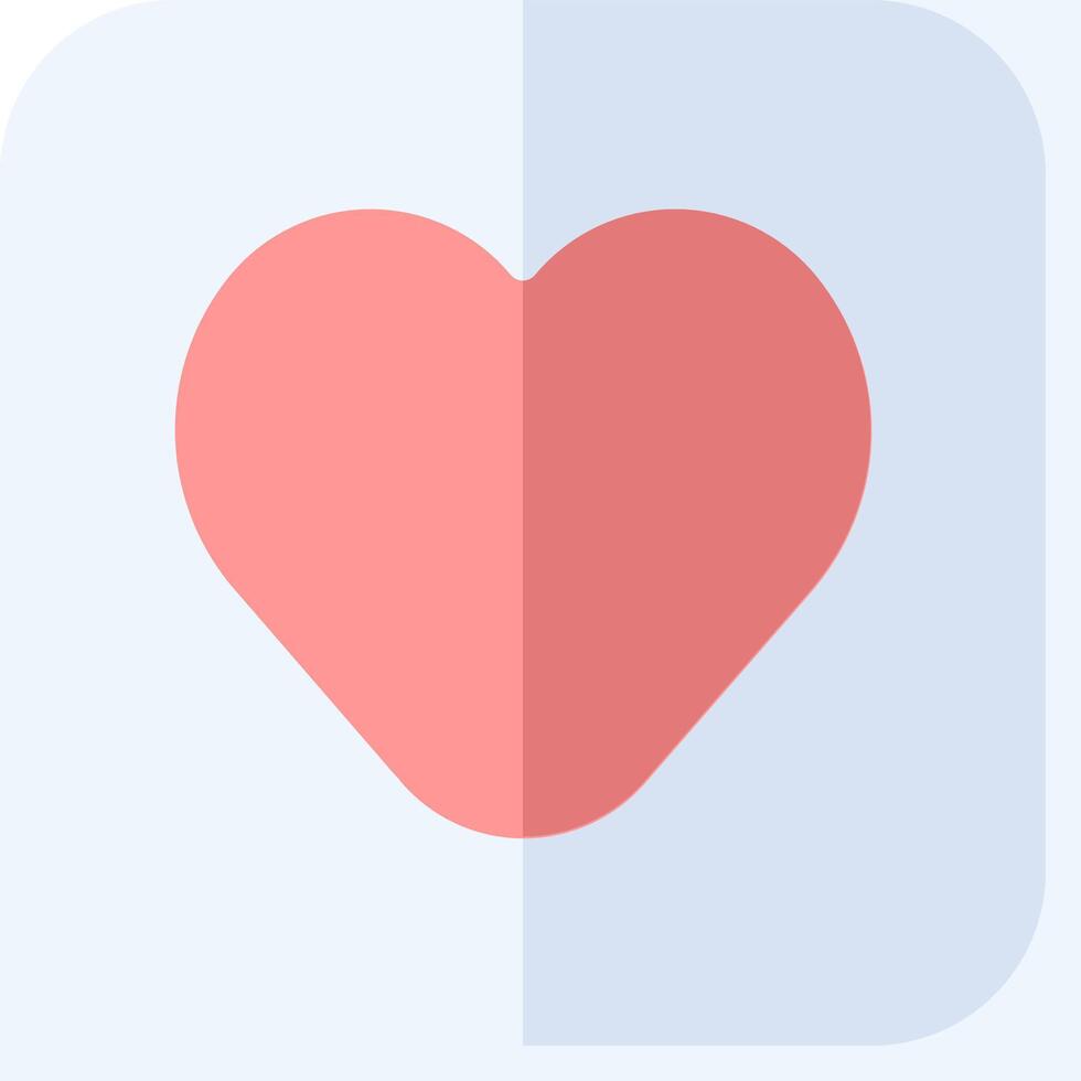 A heart icon on a white background vector