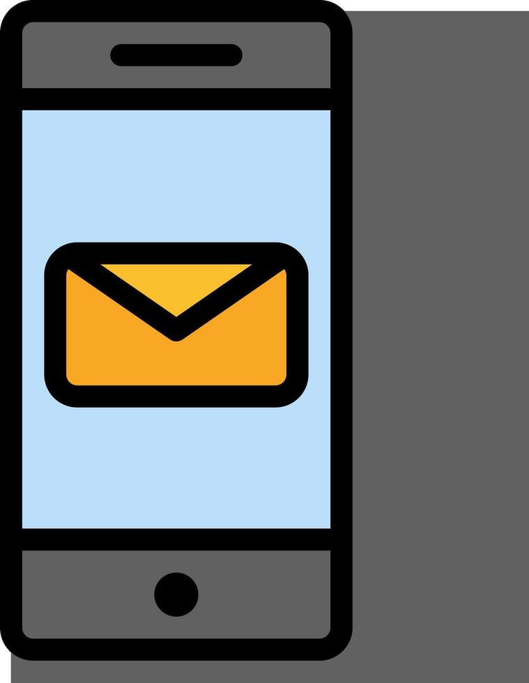Mobile email marketing vector