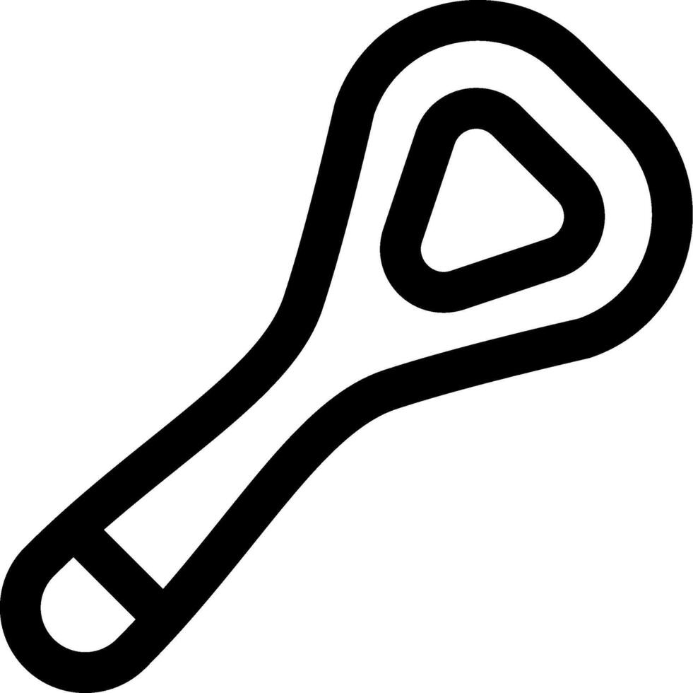 A black and white illustration of a baseball bat vector