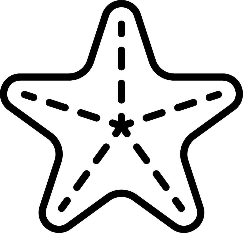 Starfish illustration design vector
