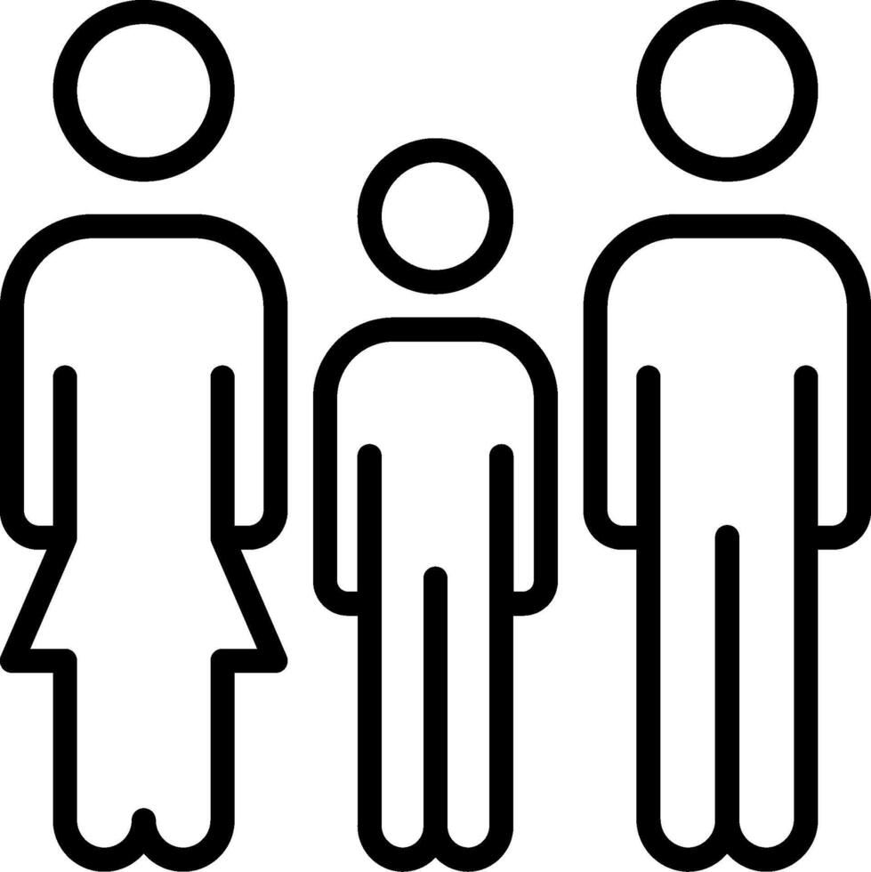 Family icon clipart vector