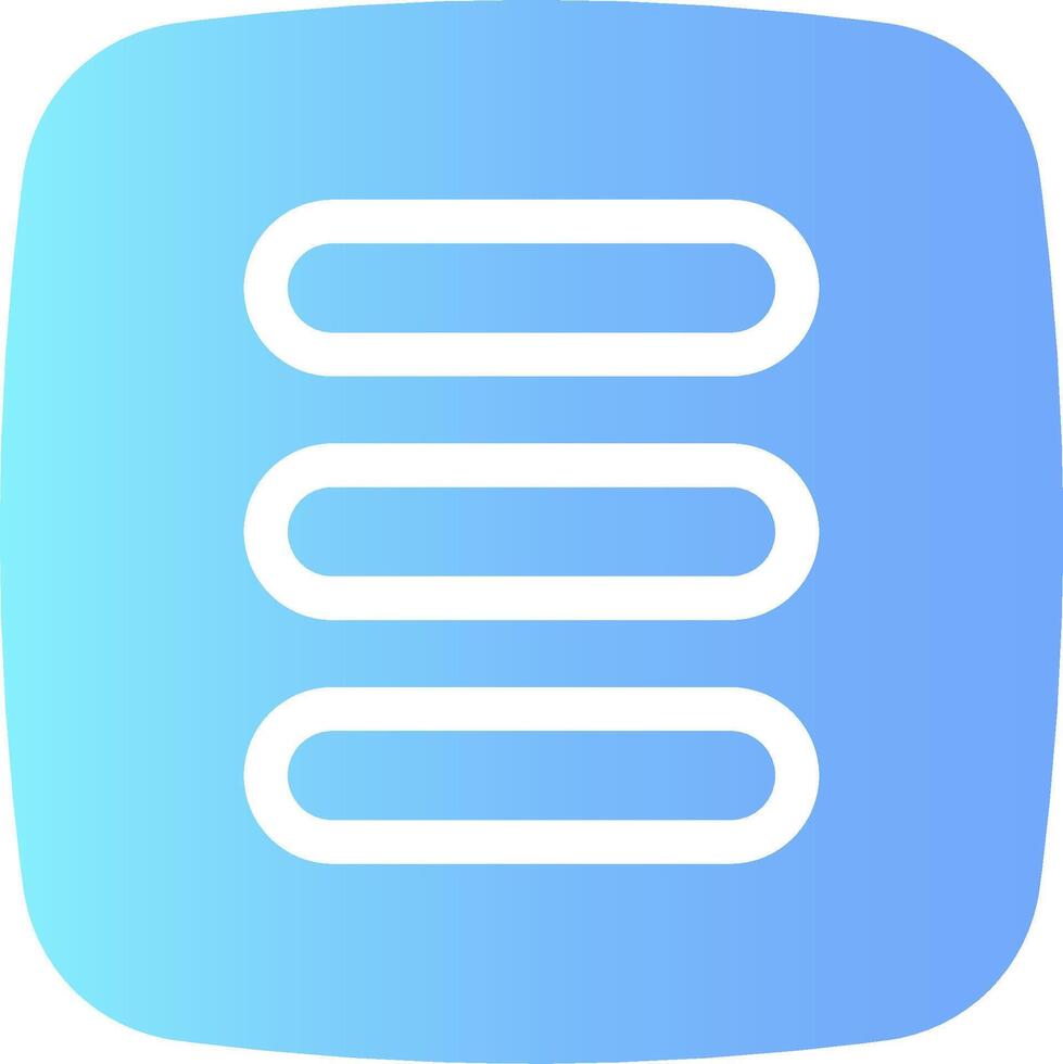 The icon for the app is blue and white vector