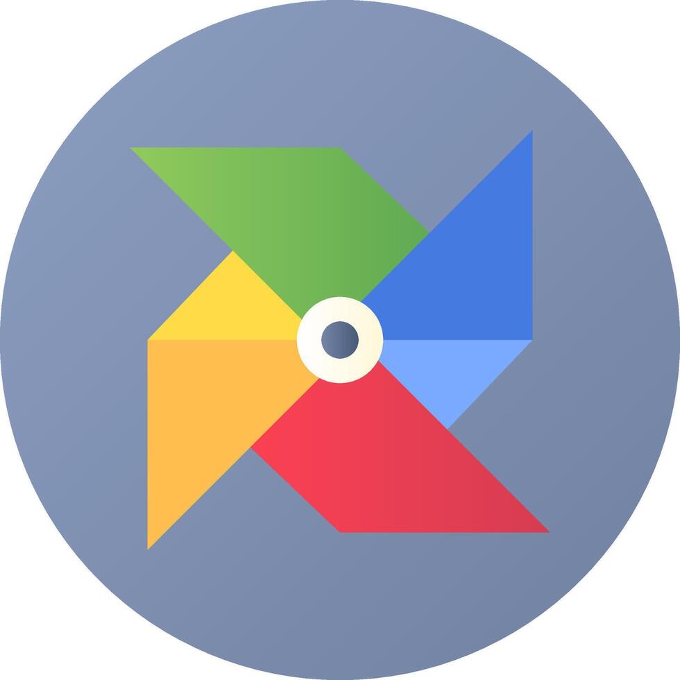Google photos icon vector