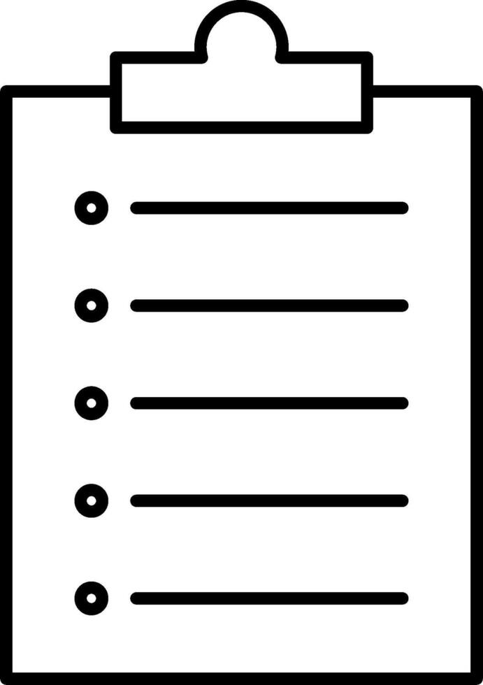 Clipboard with check list icon vector