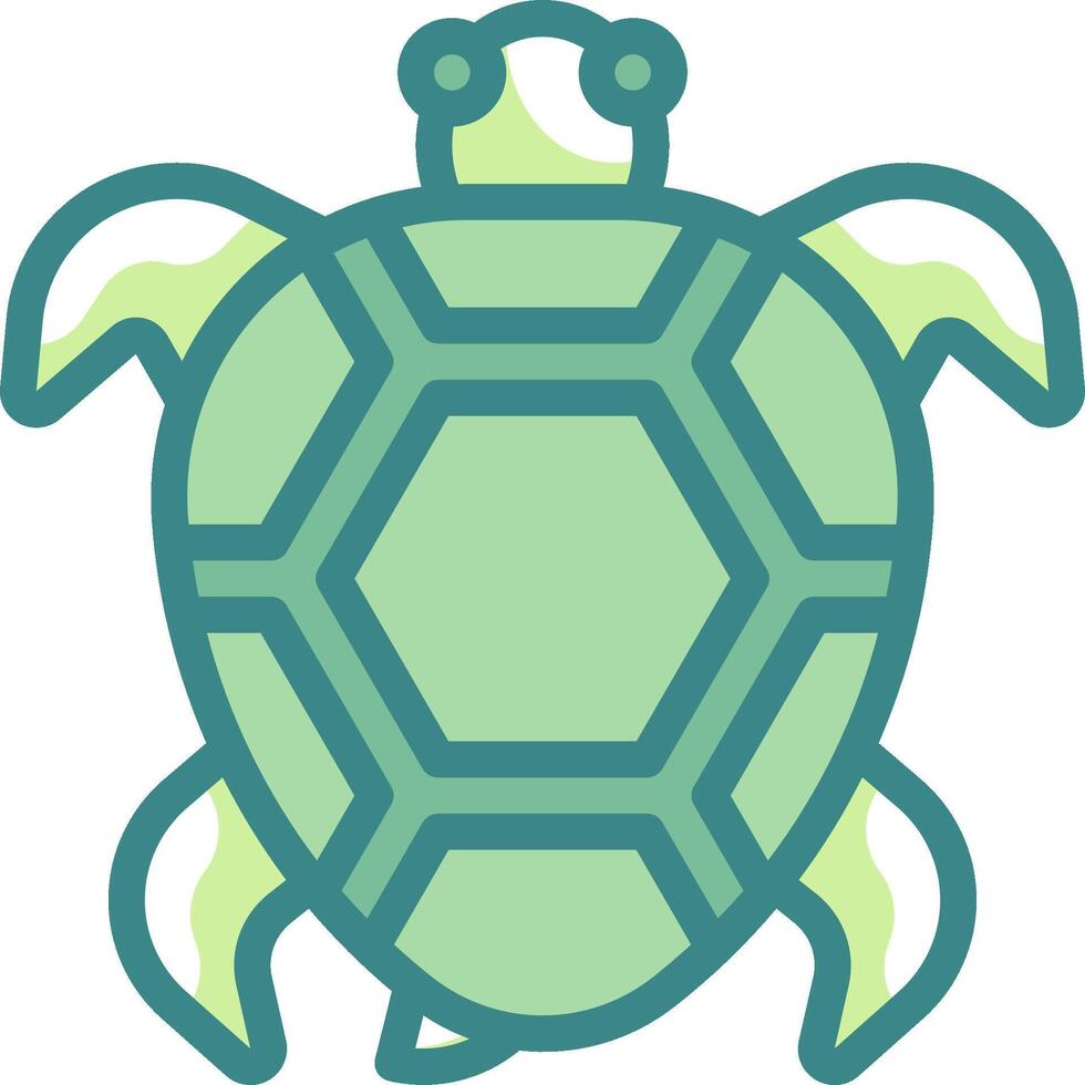 A turtle icon on a white background vector