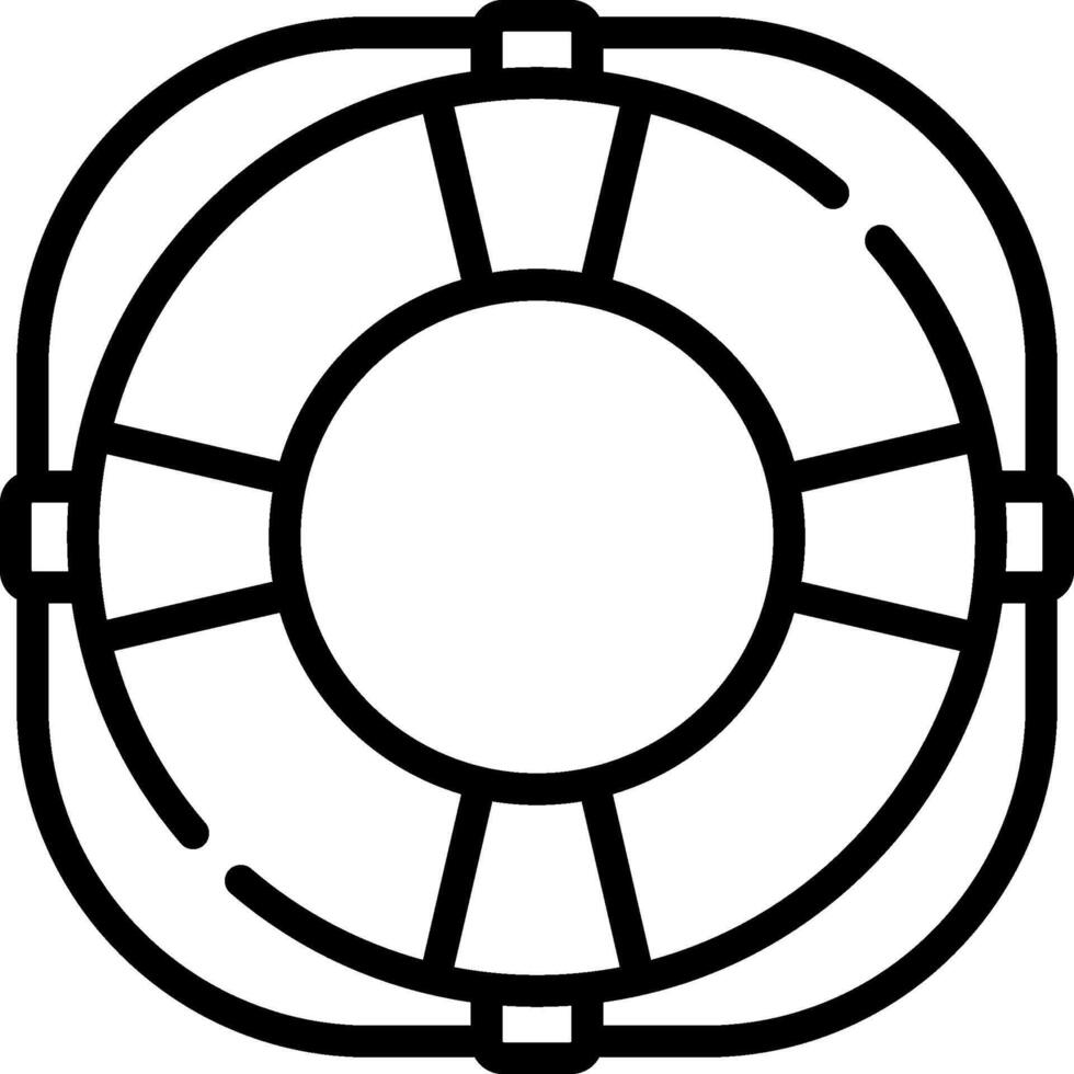 Life preserver icon - free clip art vector