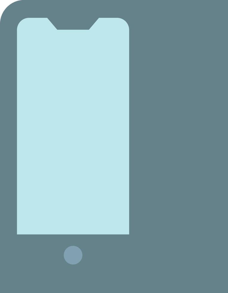 An iphone with a screen on it vector