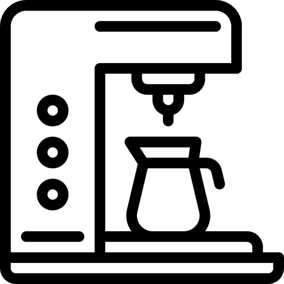 Coffee maker icon illustration vector
