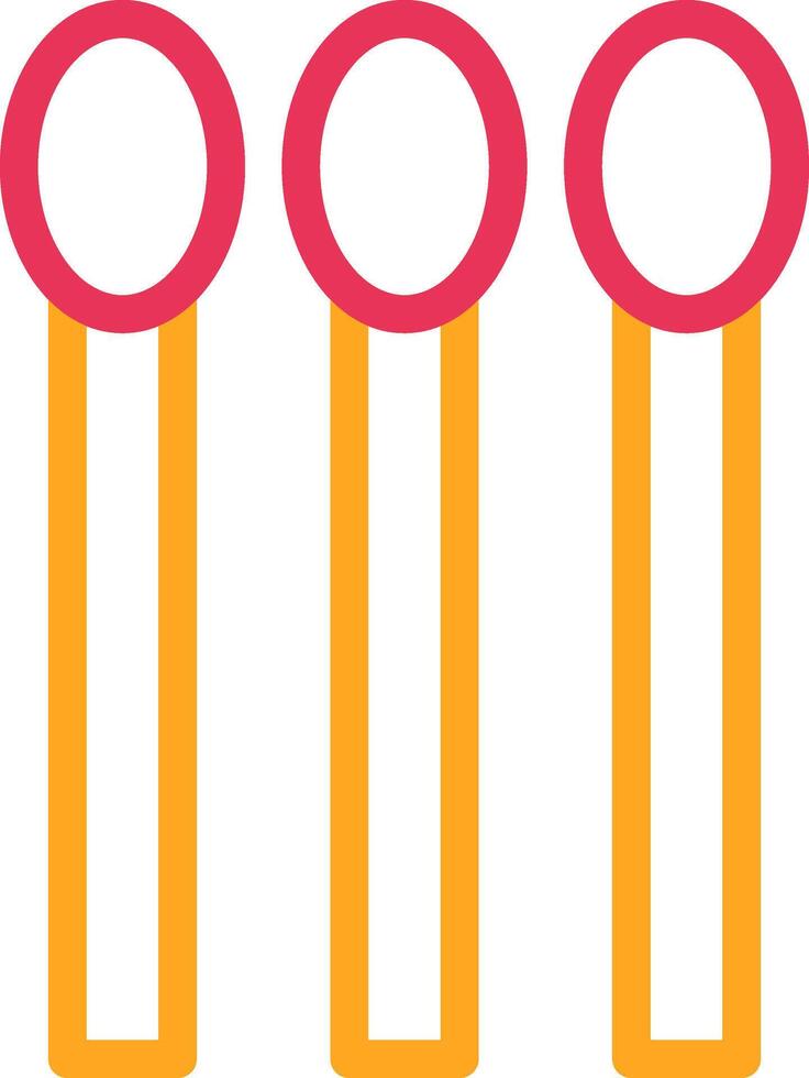 Match Line Two Color Icon vector