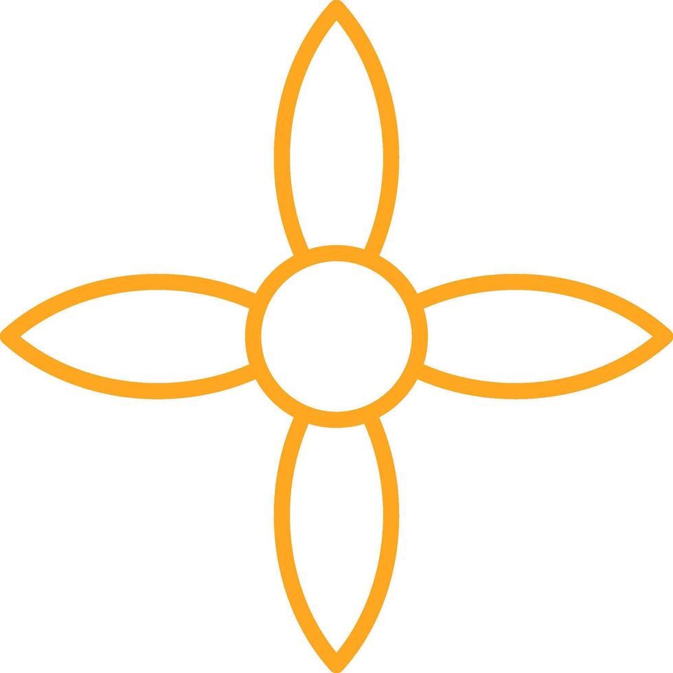 Ixora Line Two Color Icon vector