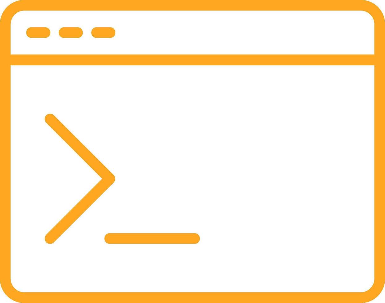 Terminal Line Two Color Icon vector