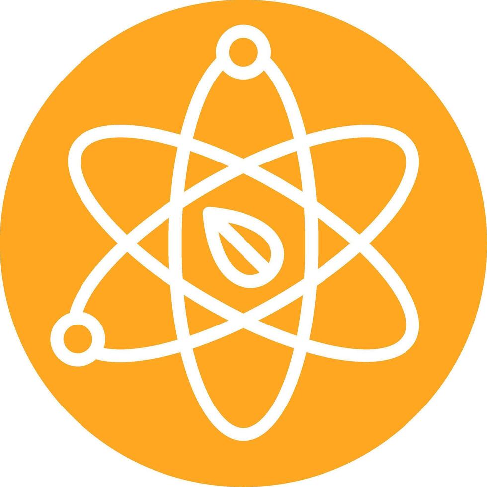 Science Glyph Two Color Icon vector