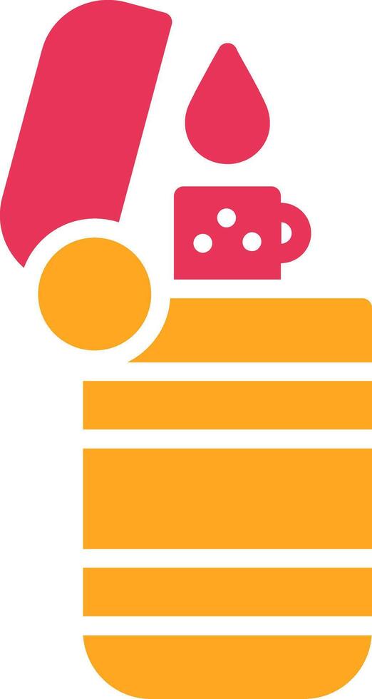 Lighter Glyph Two Color Icon vector