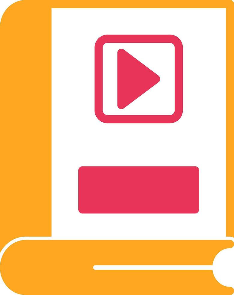 Glyph Two Color Icon vector