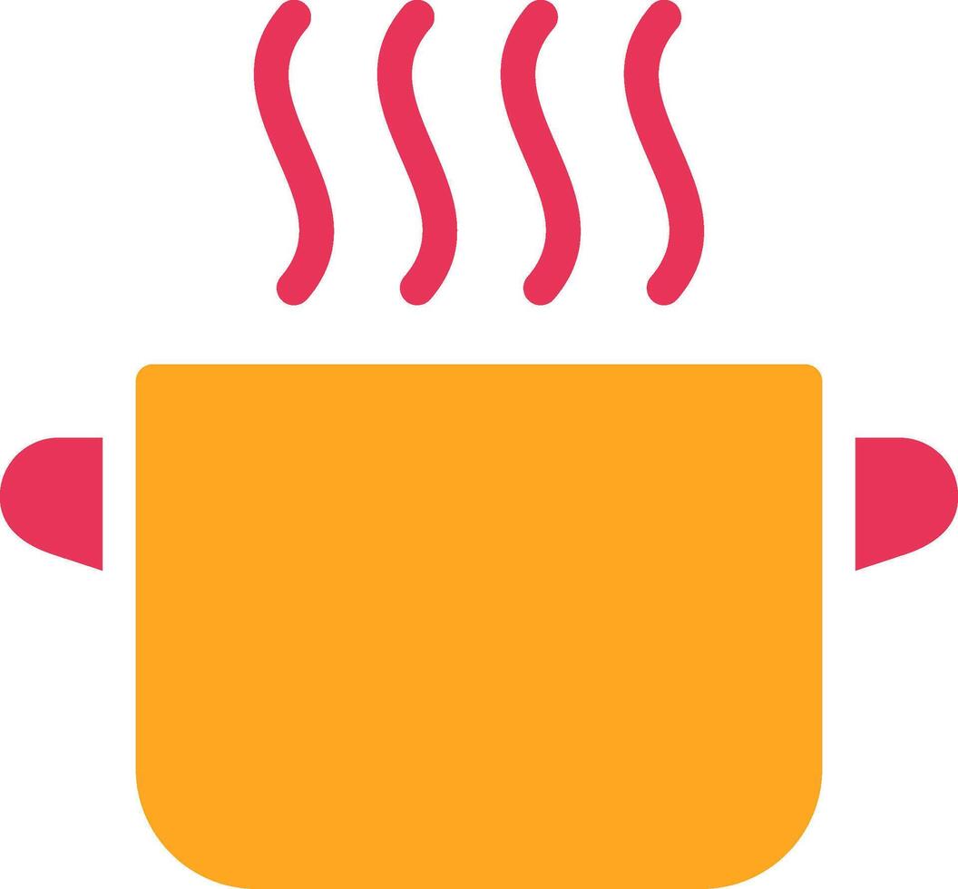 Cooking Glyph Two Color Icon vector