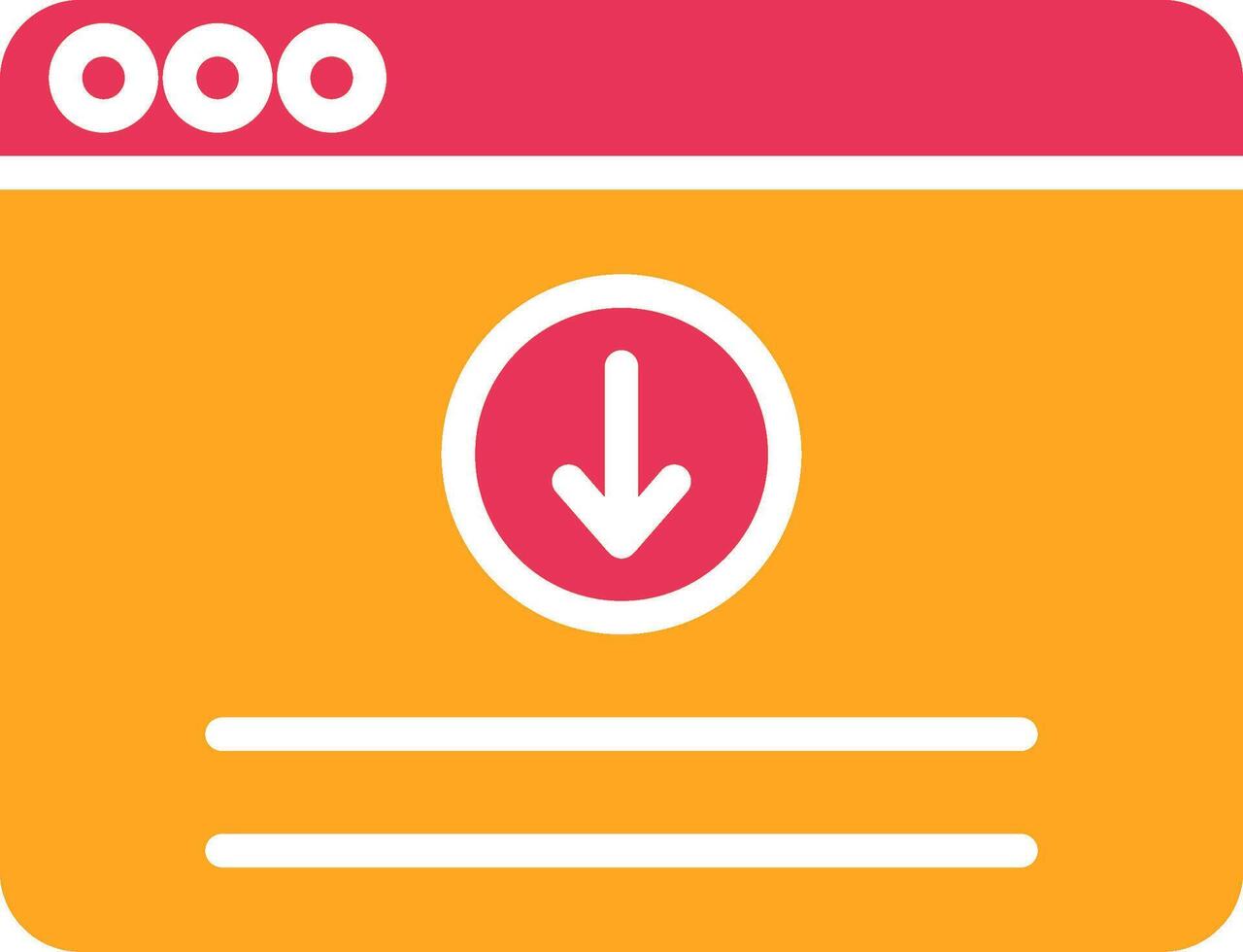 Download Glyph Two Color Icon vector