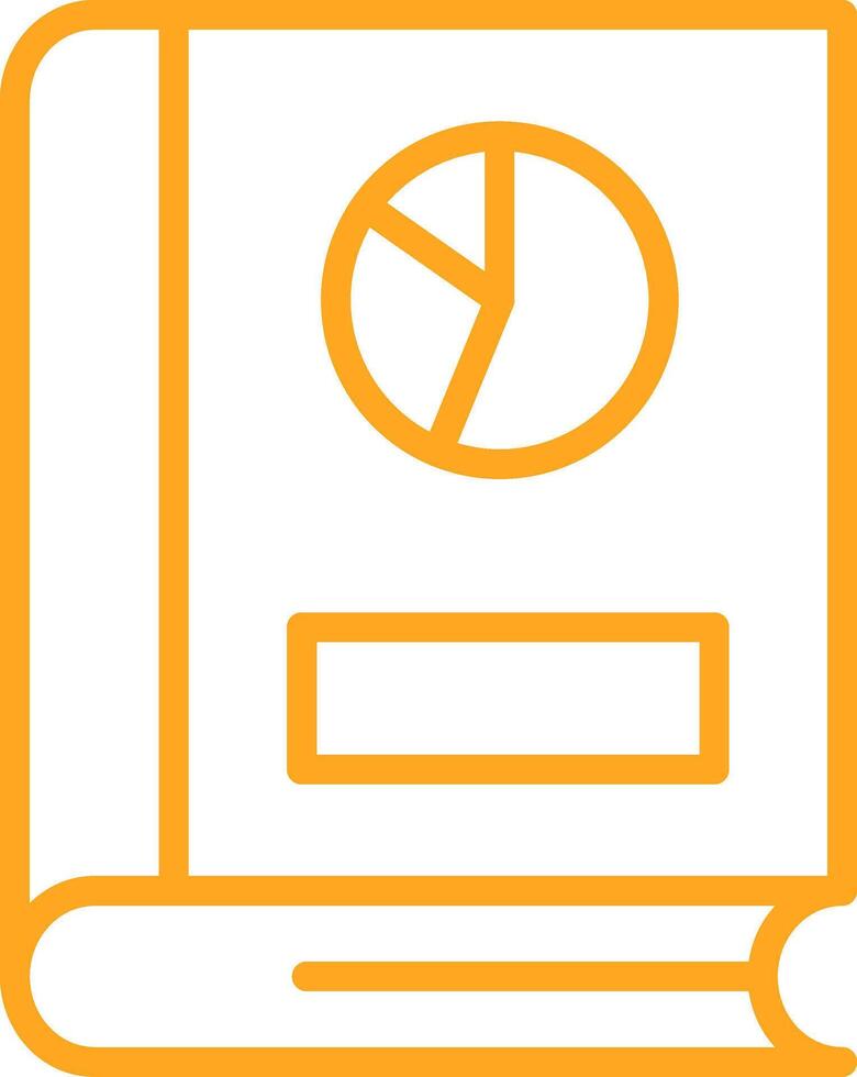 statistic Line Multi Colors Icon vector
