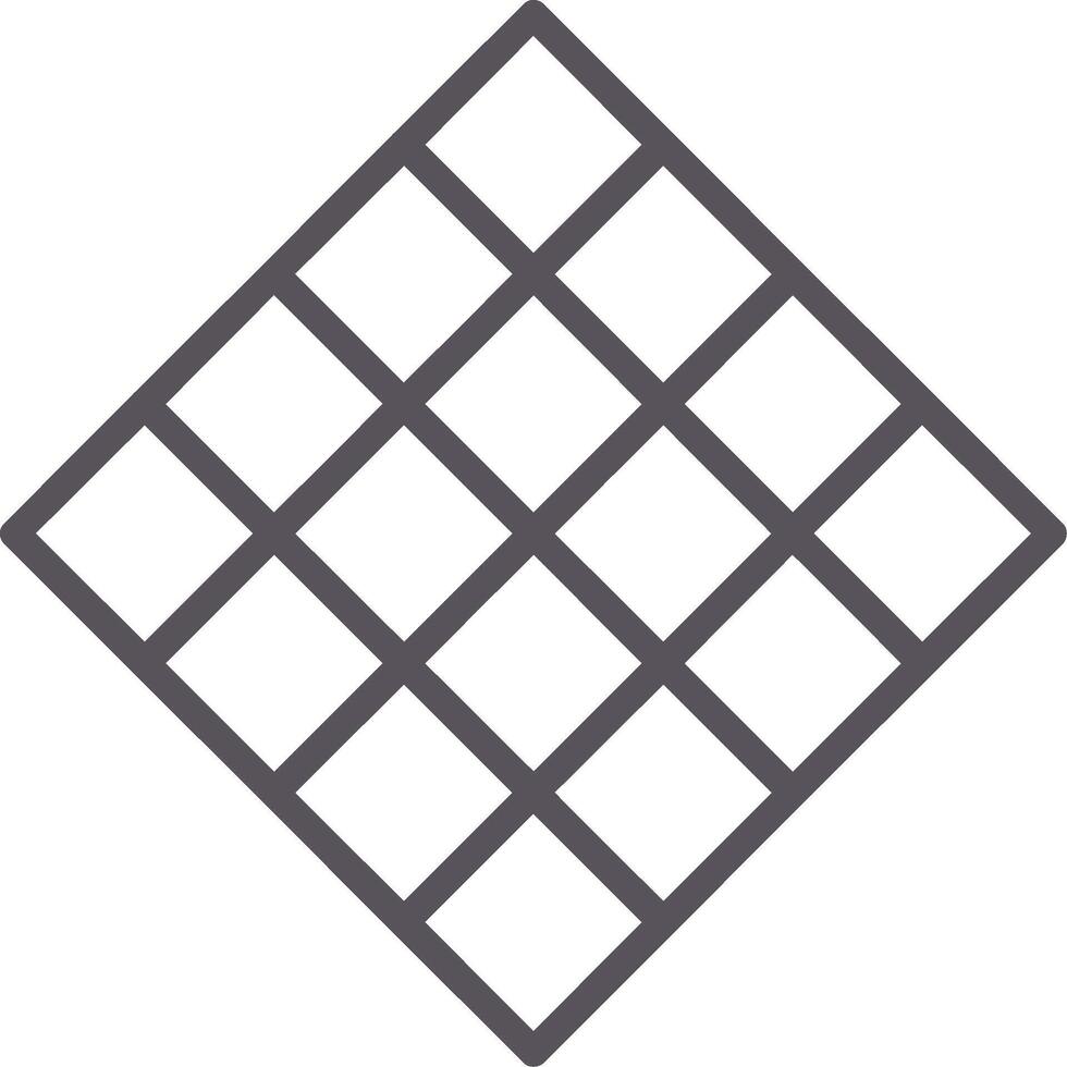 Tiles Line Multi Colors Icon vector