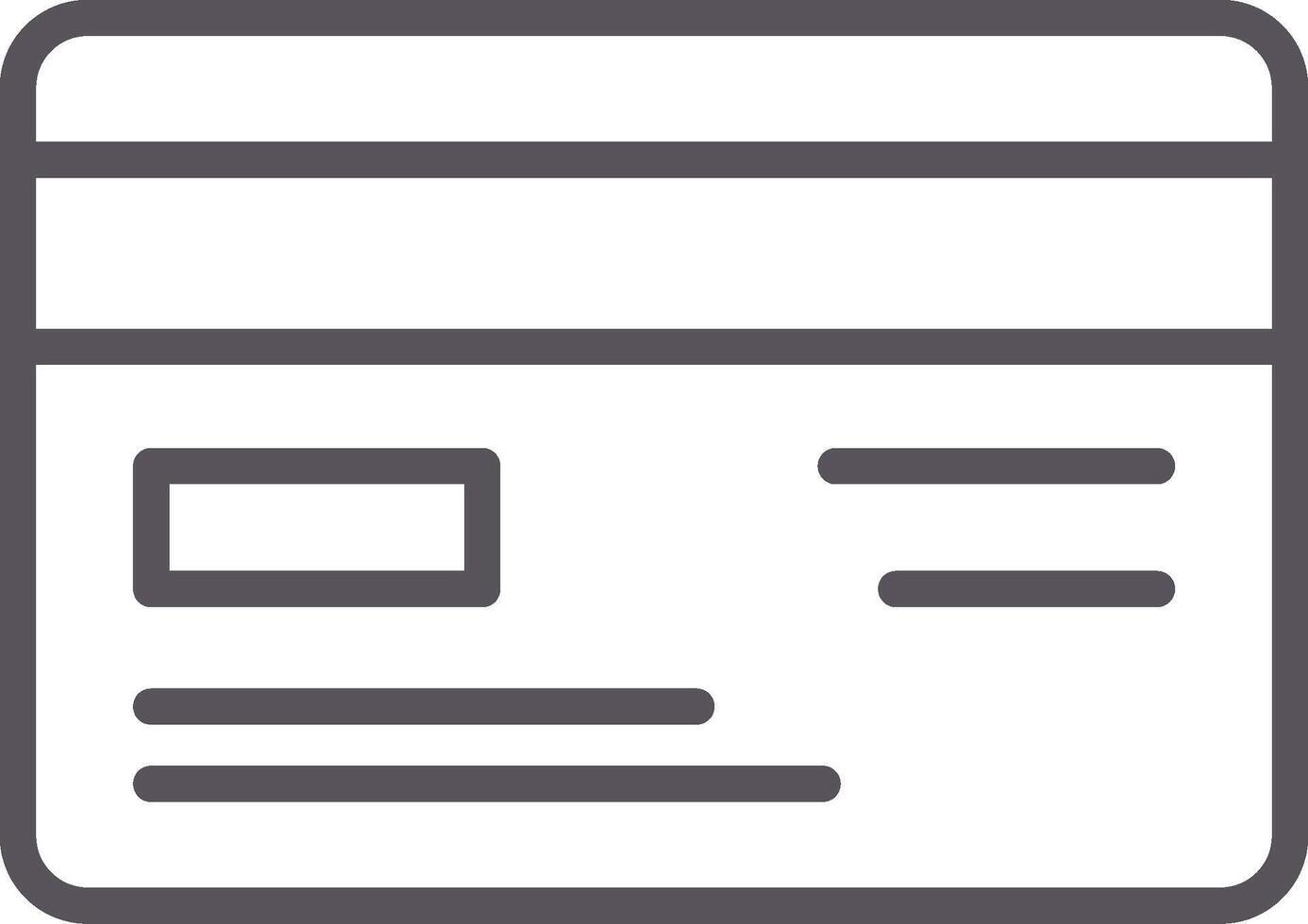Credit Card Line Multi Colors Icon vector