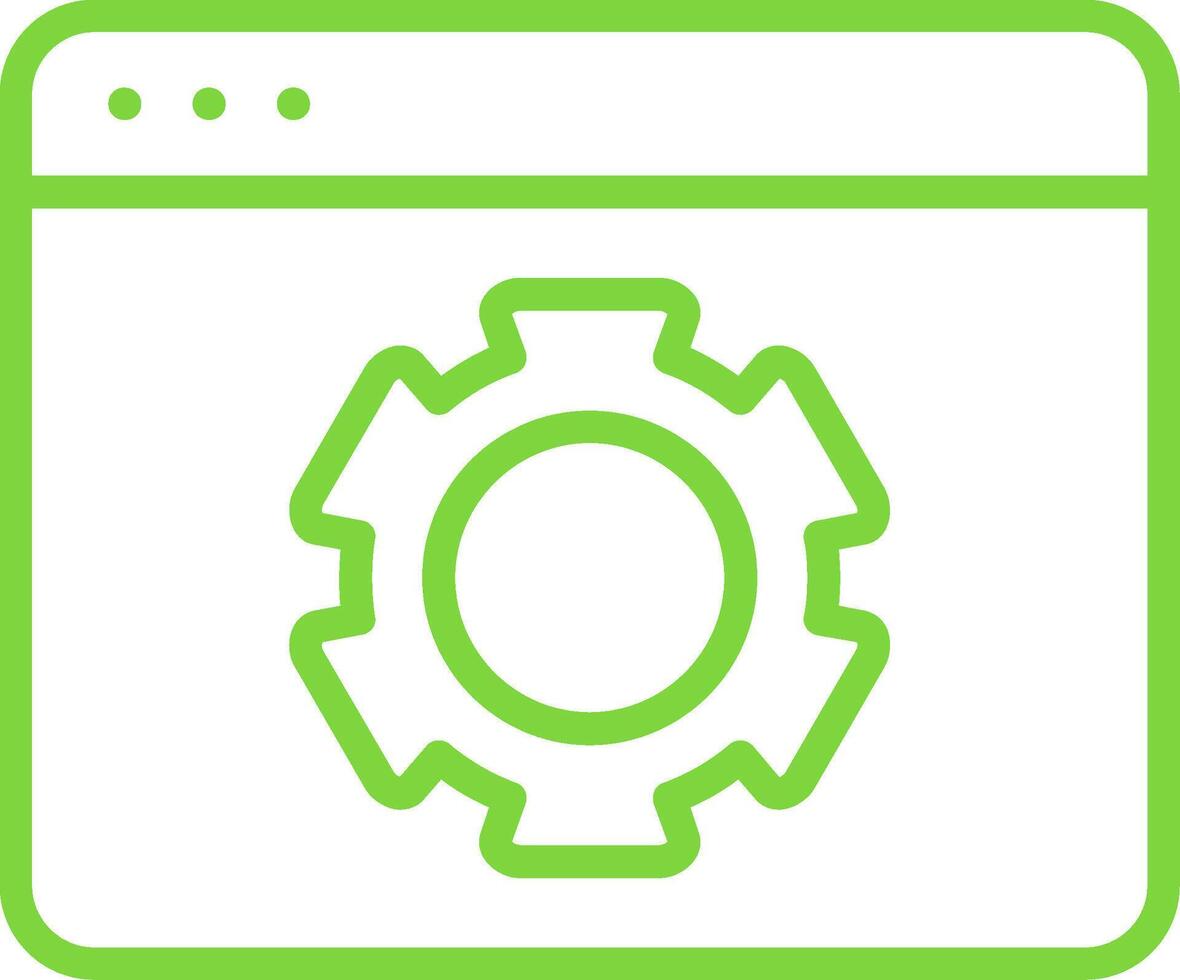 Web Optimization Line Multi Colors Icon vector
