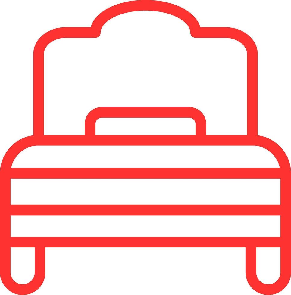 Rest Line Multi Colors Icon vector