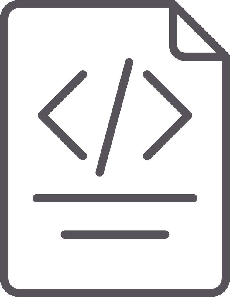 Paper Line Multi Colors Icon vector