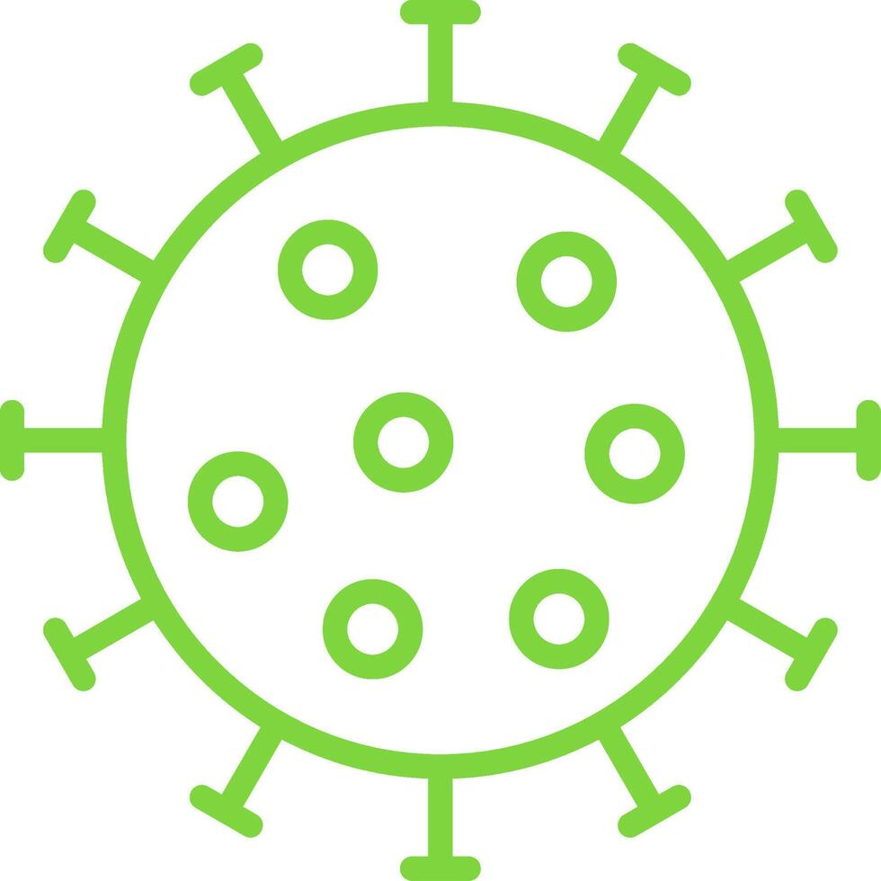 Coronavirus Line Multi Colors Icon vector