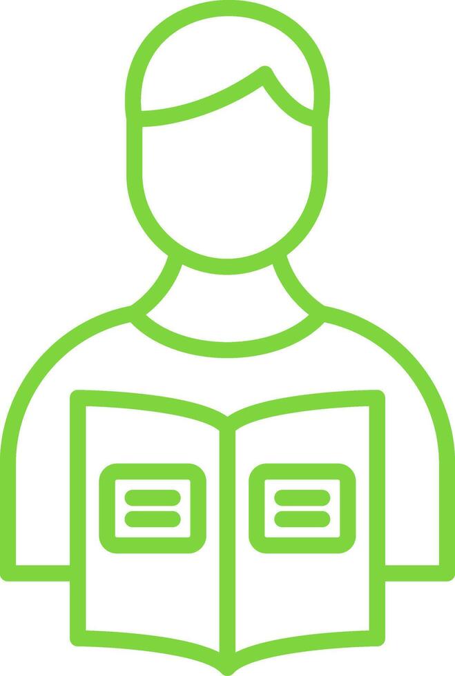 Homework Line Multi Colors Icon vector