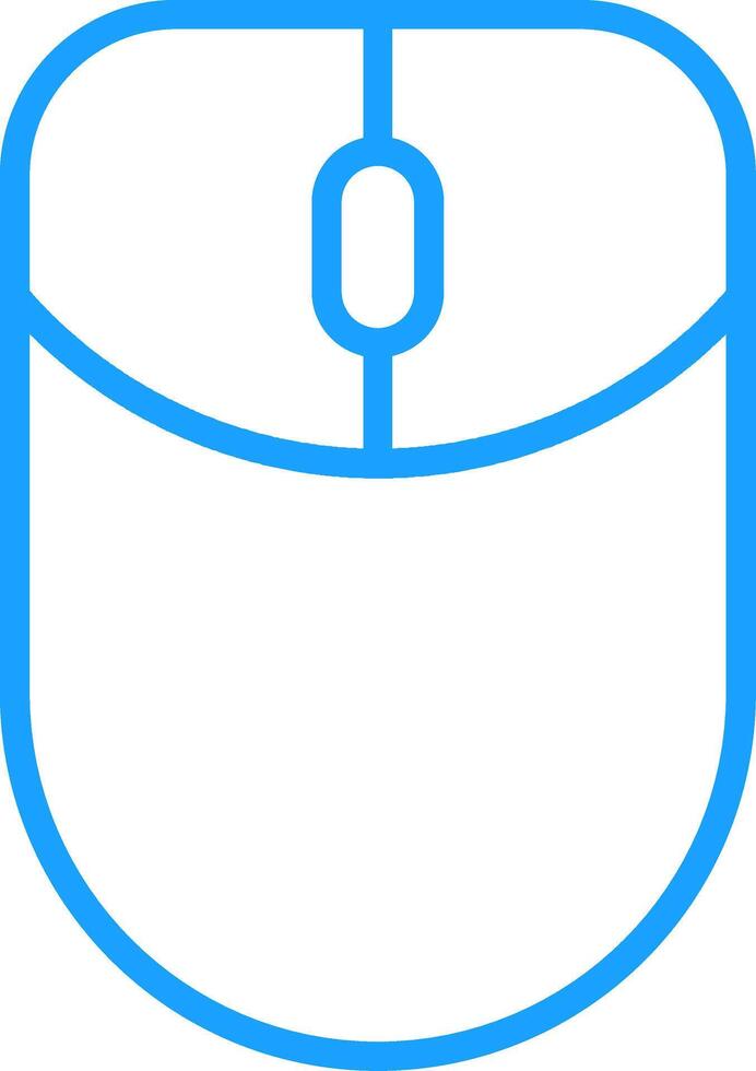 Mouse Line Multi Colors Icon vector