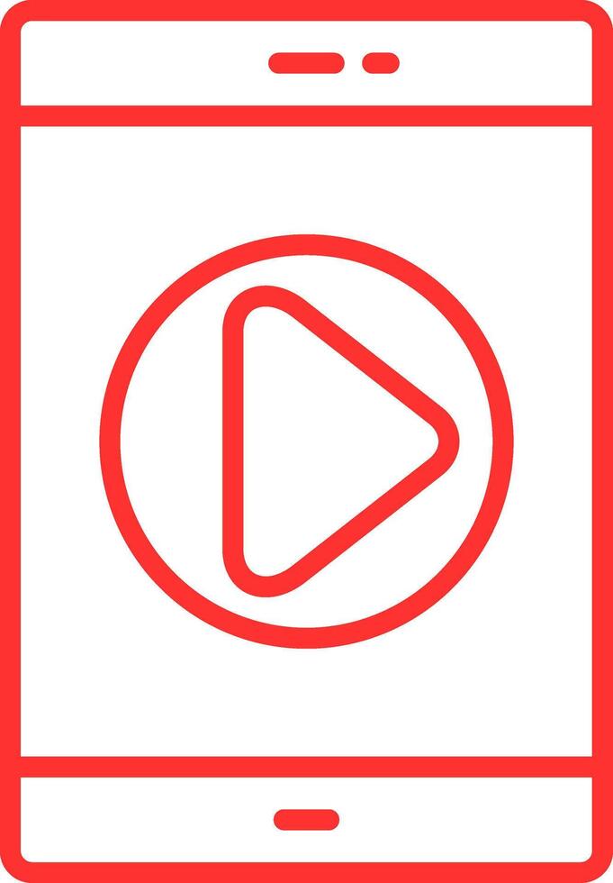 Tutorial Line Multi Colors Icon vector