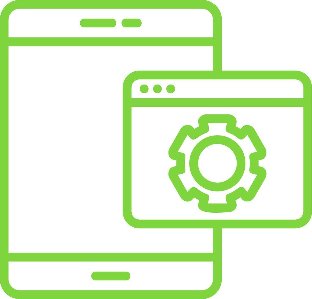 Web Optimization Line Multi Colors Icon vector