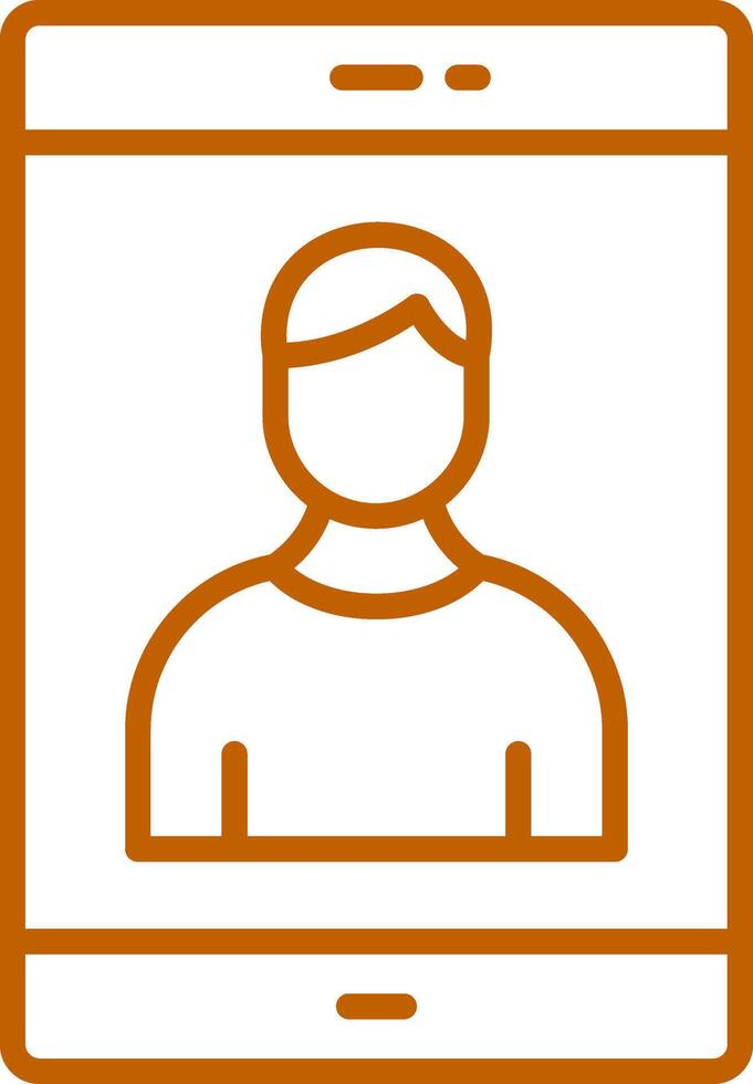 Training Line Multi Colors Icon vector