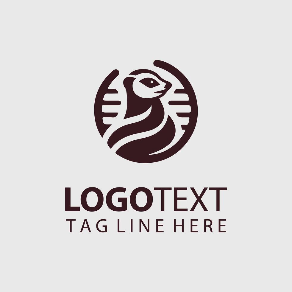 A logo for a company that is made up of a bird vector