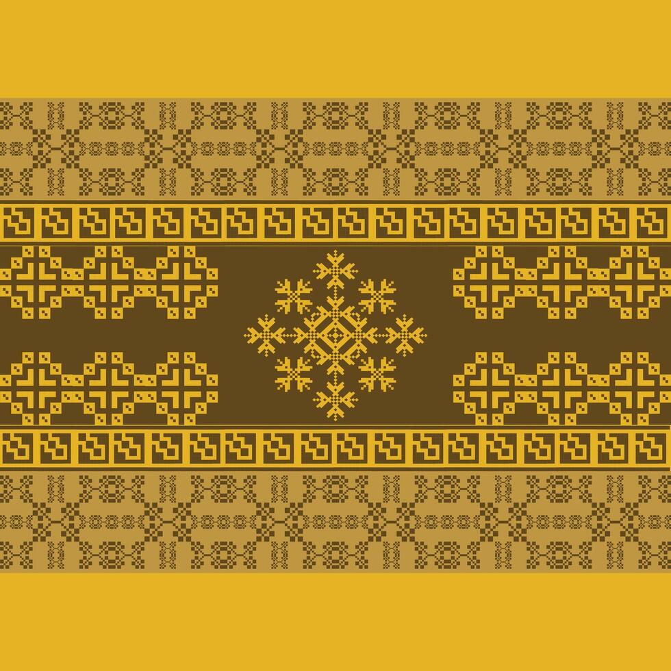 geometric pattern Seamless tribal pattern, rug, scarf vector