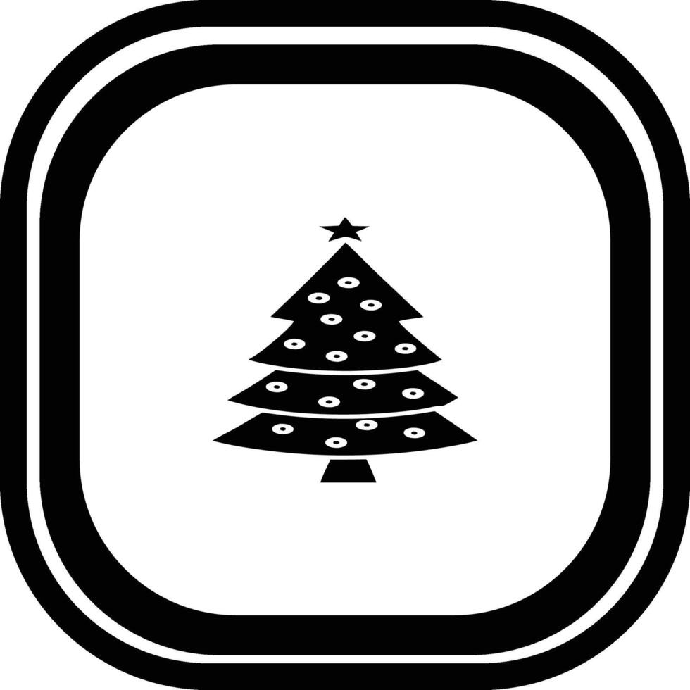 Christmas tree icon design vector
