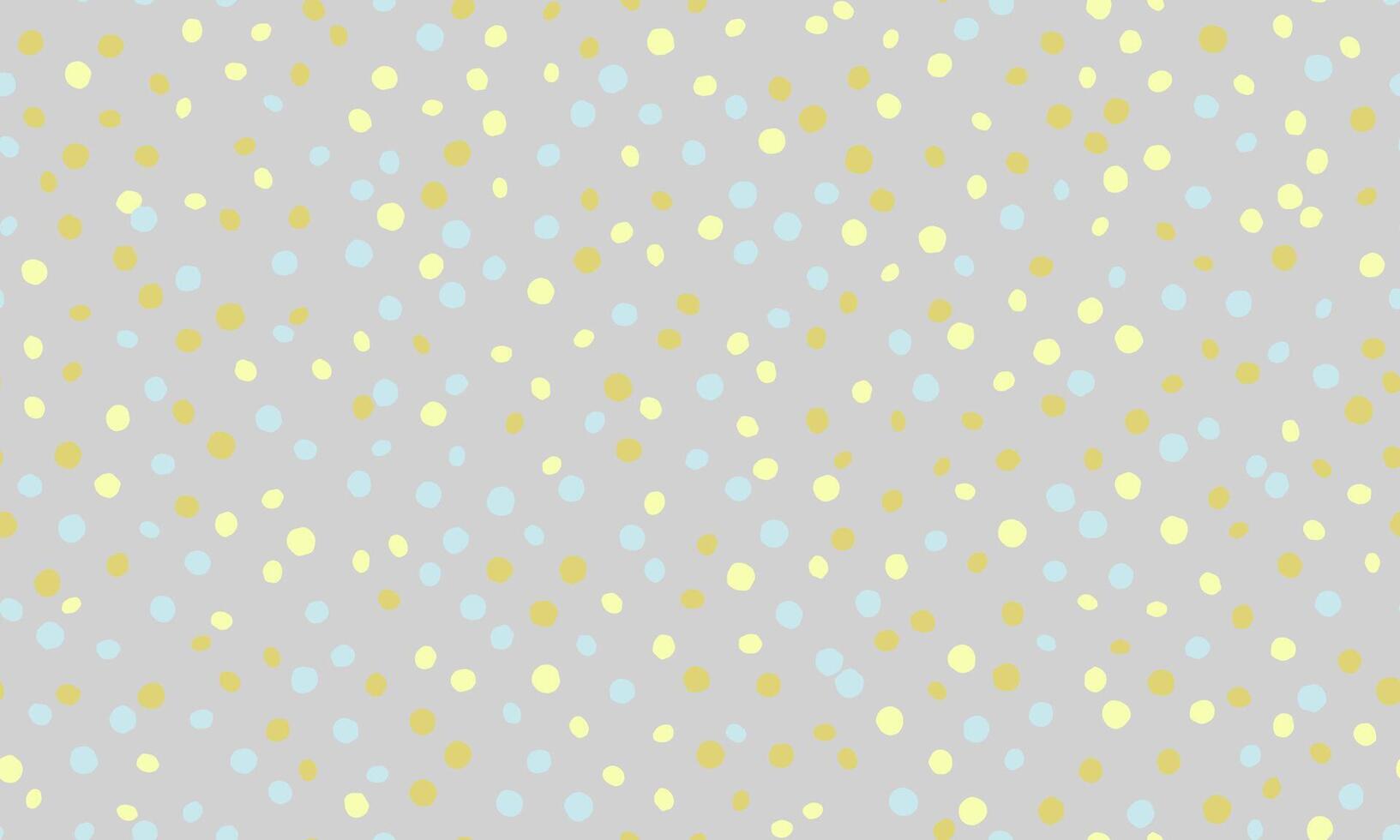 Colorful dotted pattern featuring round spots in a repeating layout. Ideal for creating abstract backgrounds, seamless textiles, and geometric wallpapers. vector