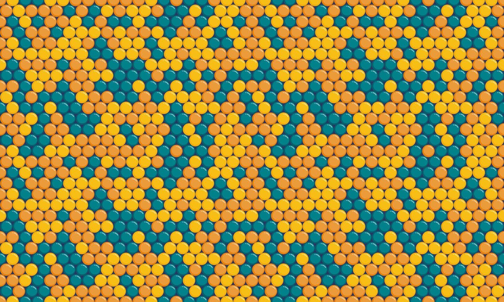 Geometric polka dot pattern with round spots, perfect for abstract backgrounds, seamless wallpapers, or textile prints. A trendy and creative design for modern decor. vector