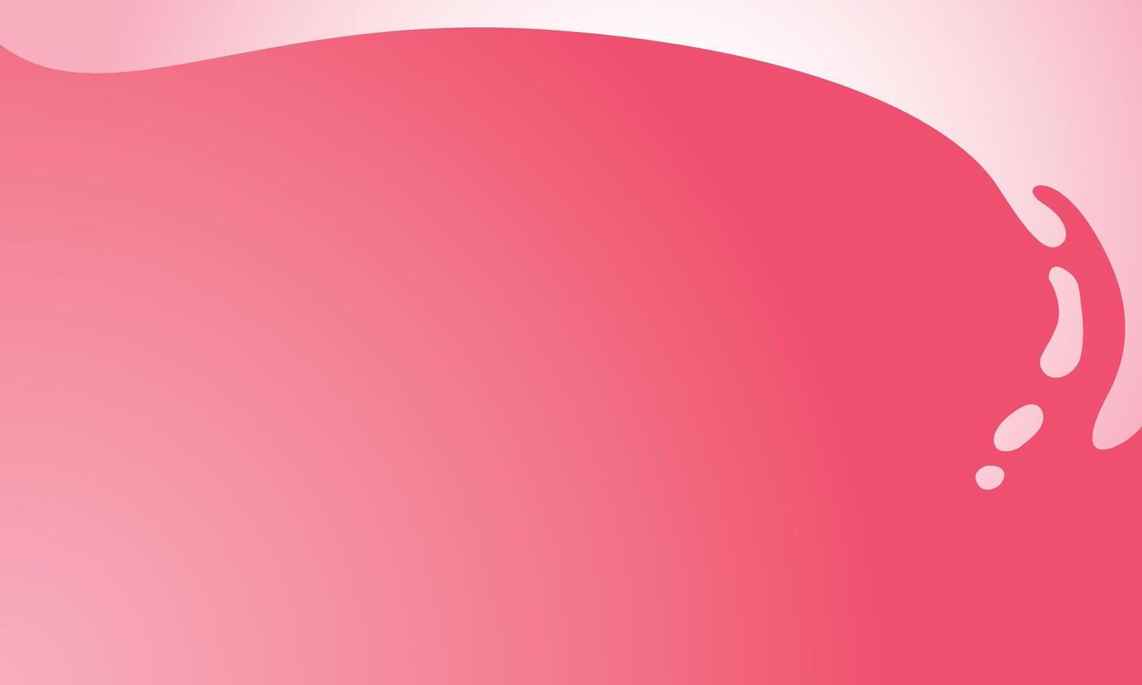 Soft pink fluid gradient background vector
